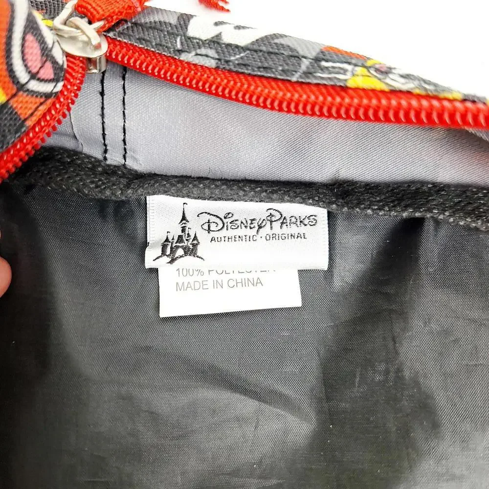 Walt Disney World souvenir backpack Mickey Mouse Face All Over Print Colorful